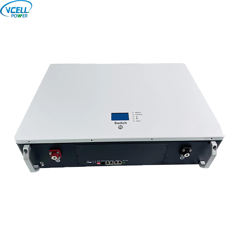 48V 51.2V 100.0Ah Power Wall Type LifePo4 bateri